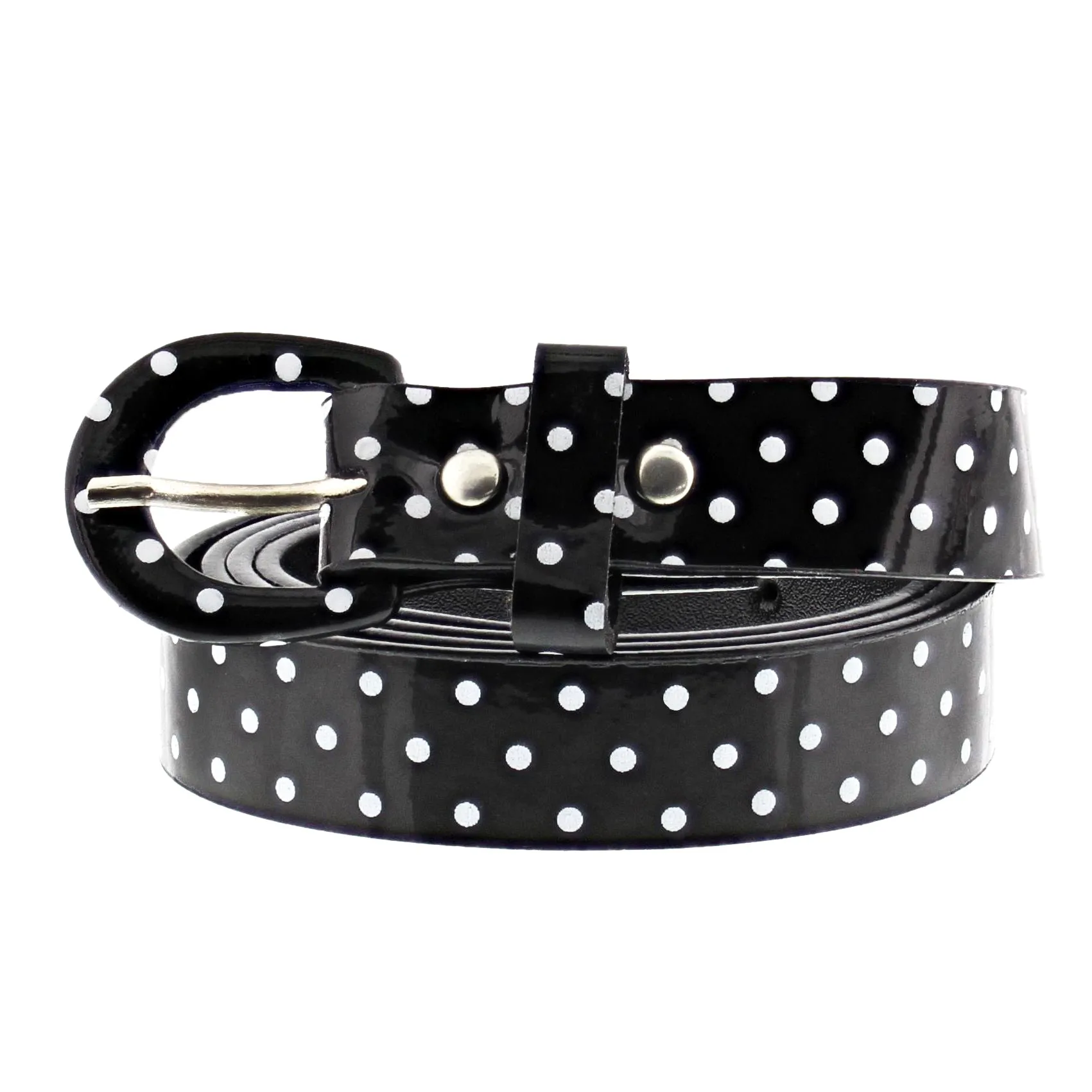 96 x 2cm Polka Dot Retro Waist Belt