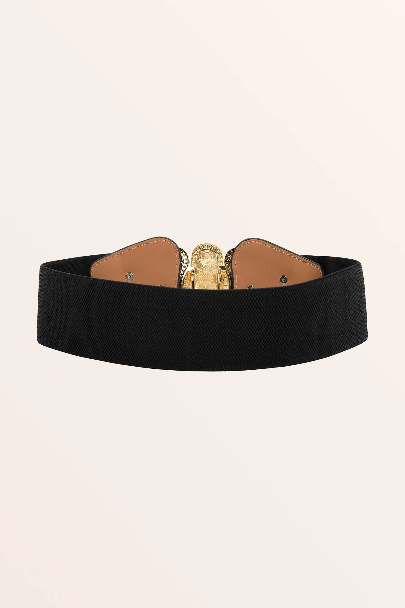 Antique Buckle Belt - Black