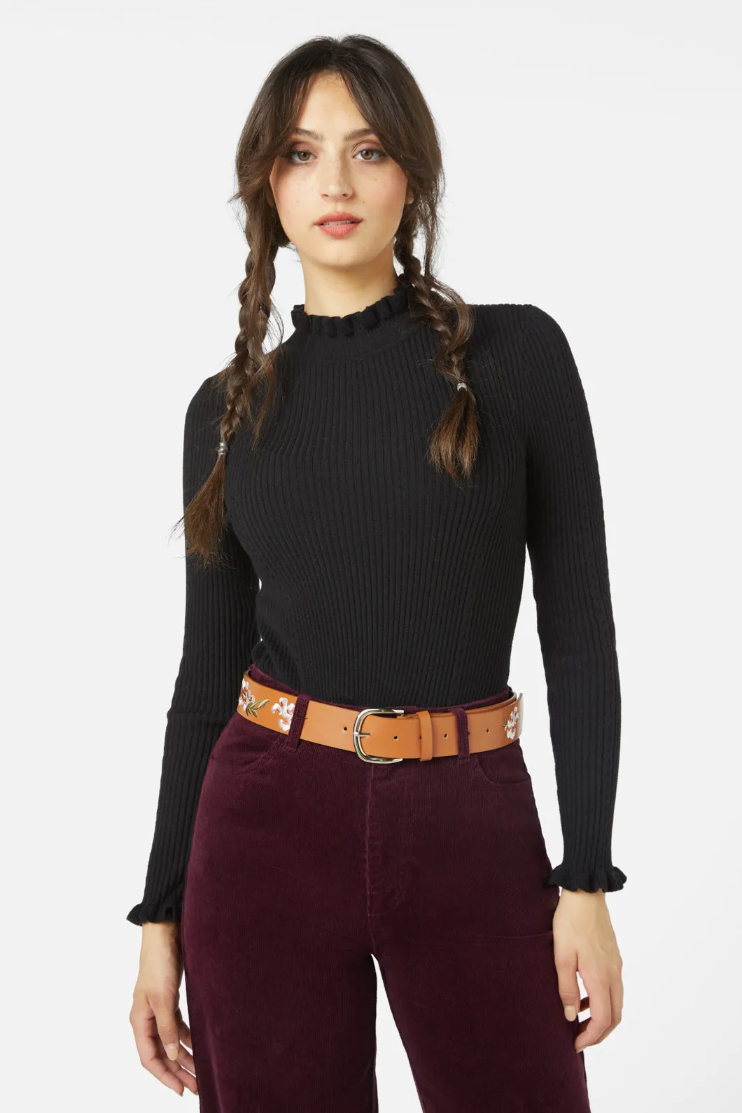 Autumn Embroidered Belt