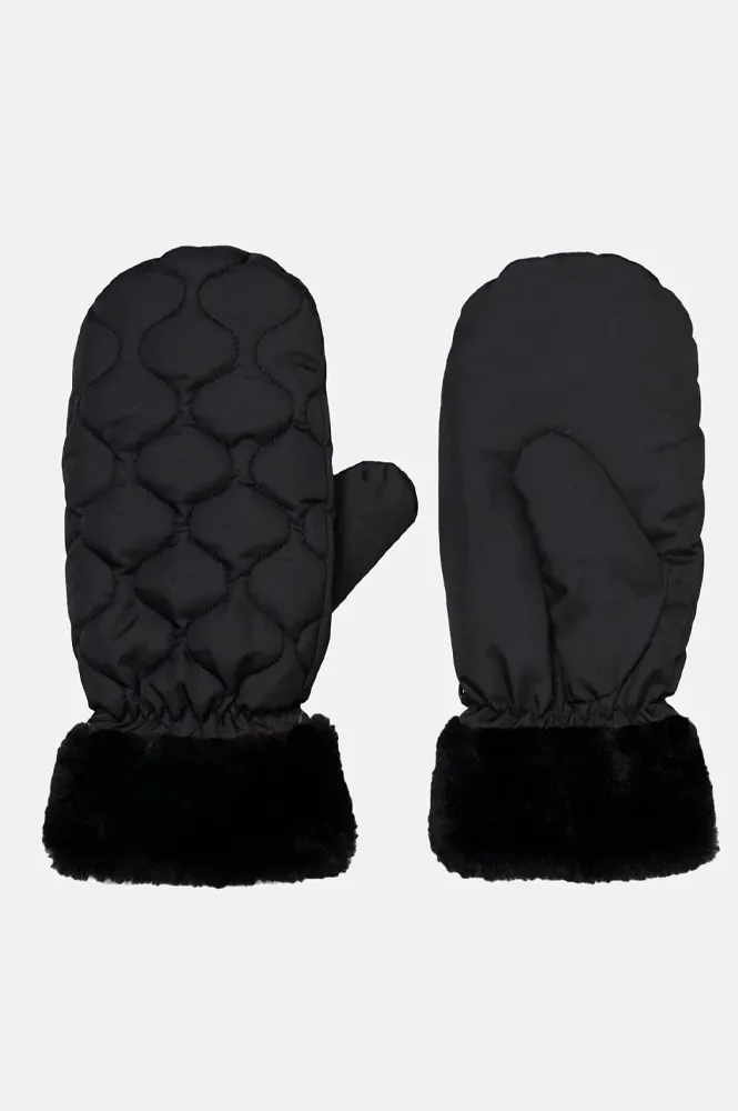 Beck Söndergaard Makara Black Puff Mittens