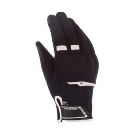 BERING 🇫🇷  BORNEO EVO MID SEASON WATERPROOF MOTORCYCLE GLOVE BLACK/WHITE