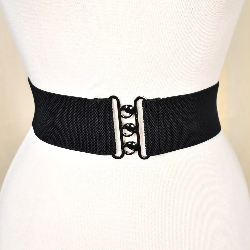 Black Nessa Cinch Belt