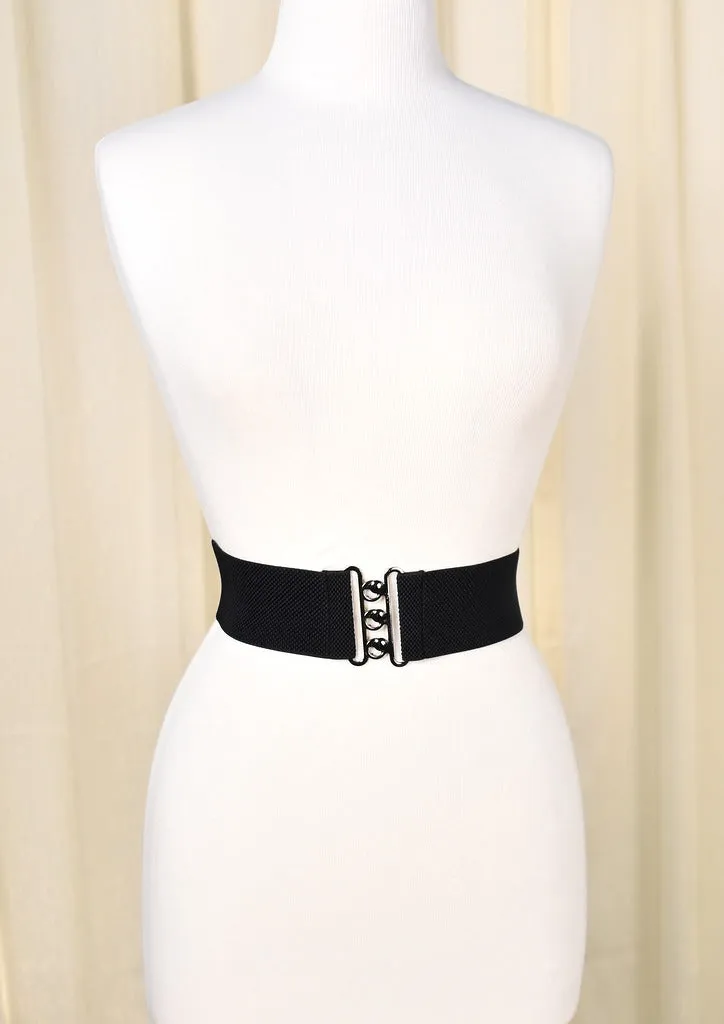 Black Nessa Cinch Belt