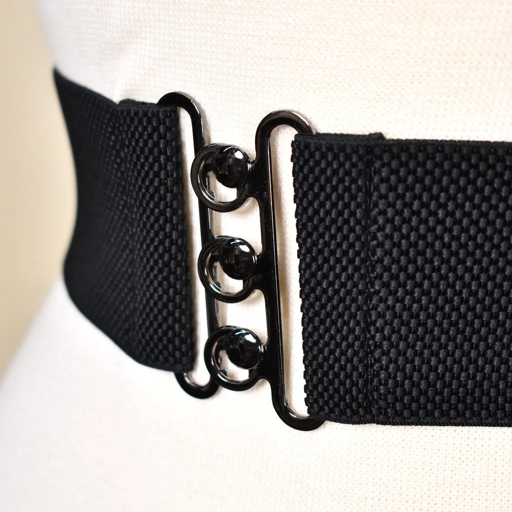 Black Nessa Cinch Belt