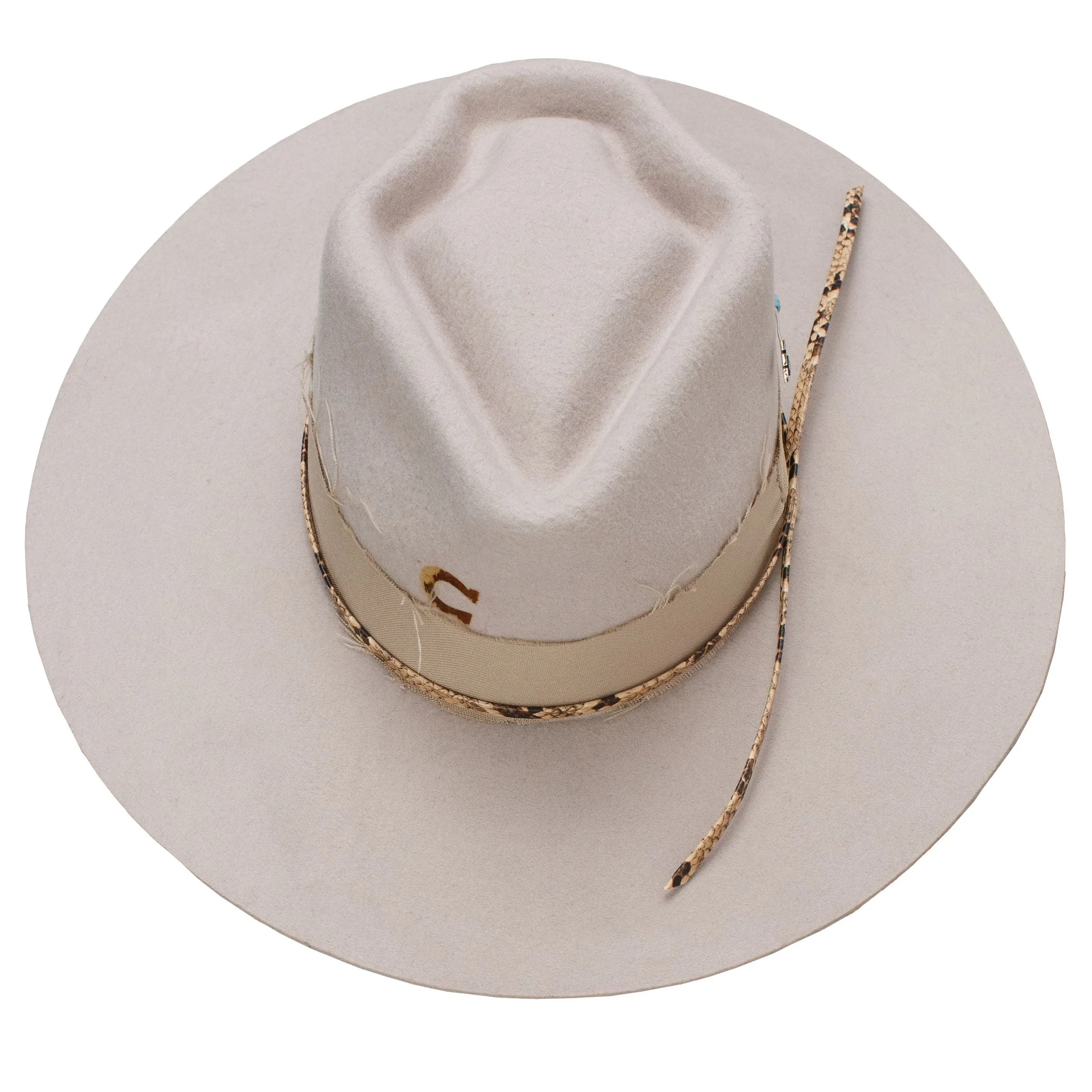 Charlie 1 Horse Silverbelly Spear Point Felt Hat