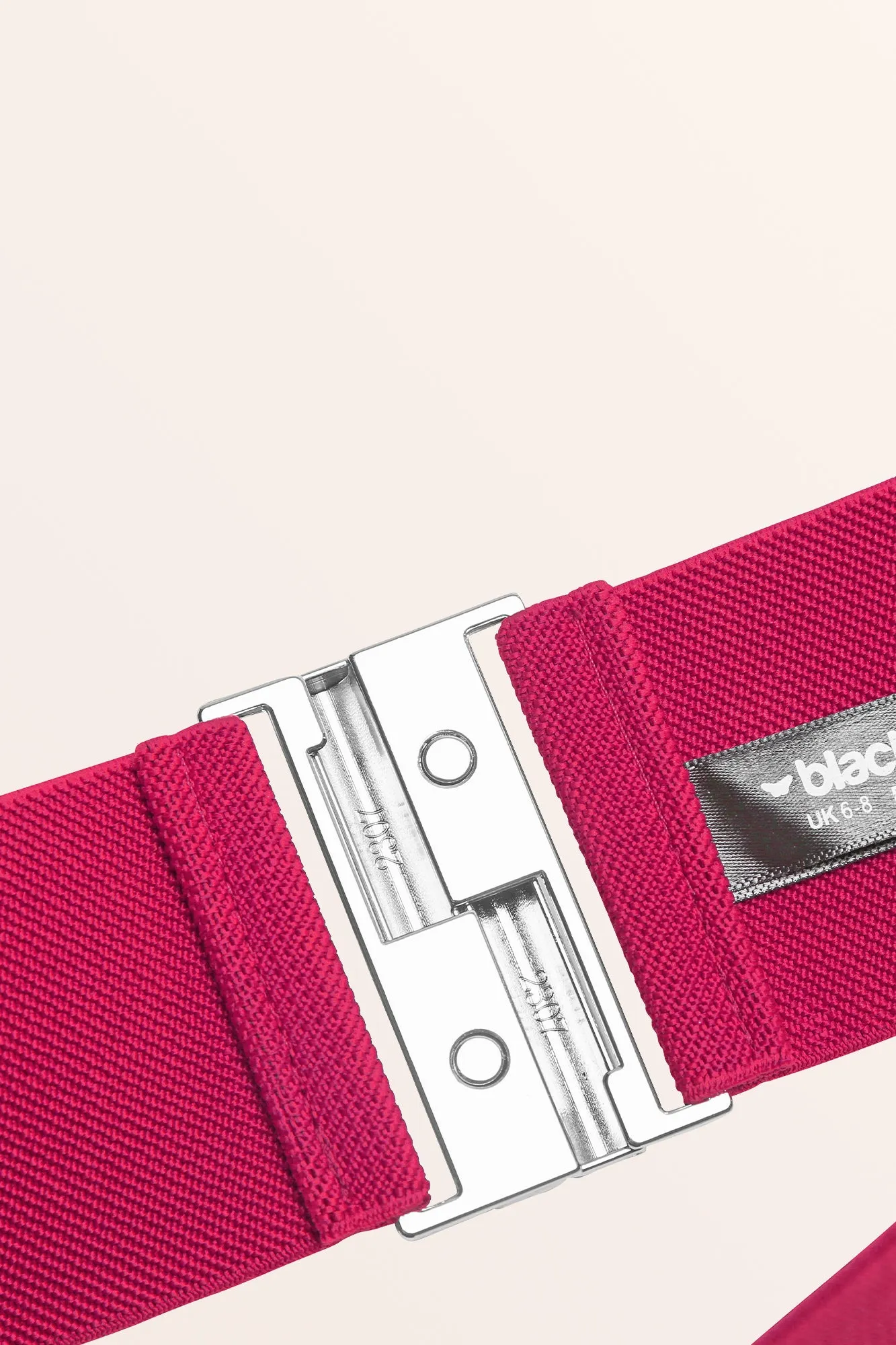 Classic Interlock Dress Belt - Hot Pink