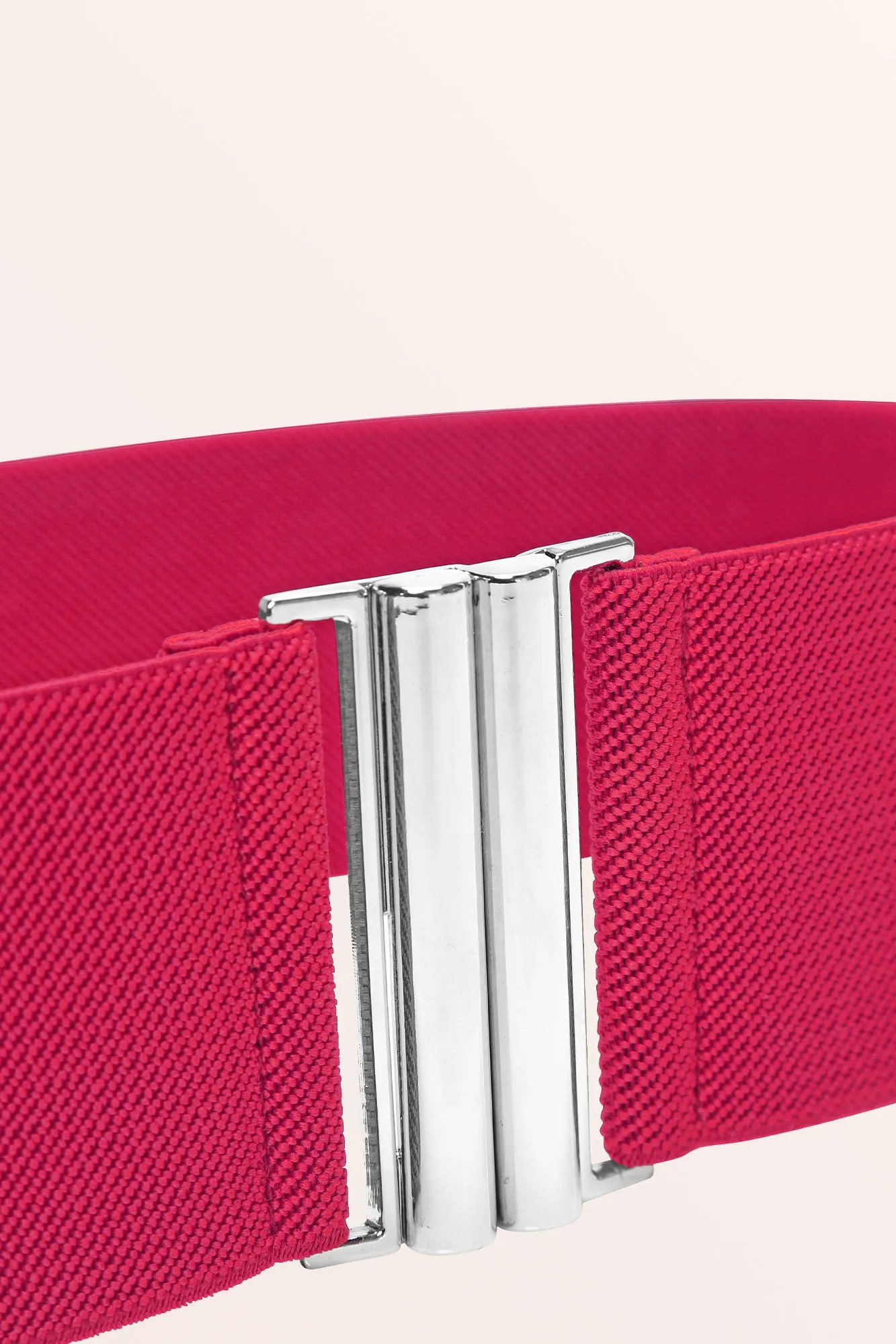 Classic Interlock Dress Belt - Hot Pink