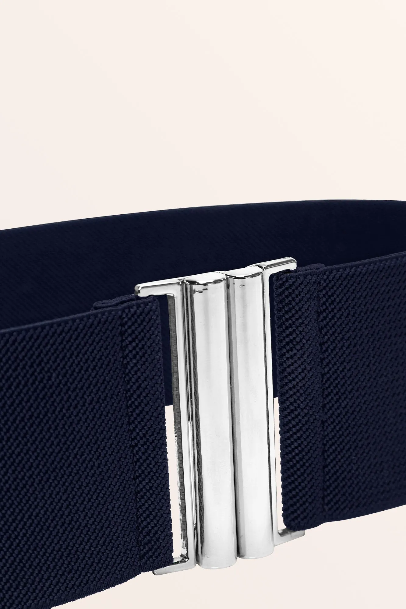 Classic Interlock Dress Belt - Midnight Blue