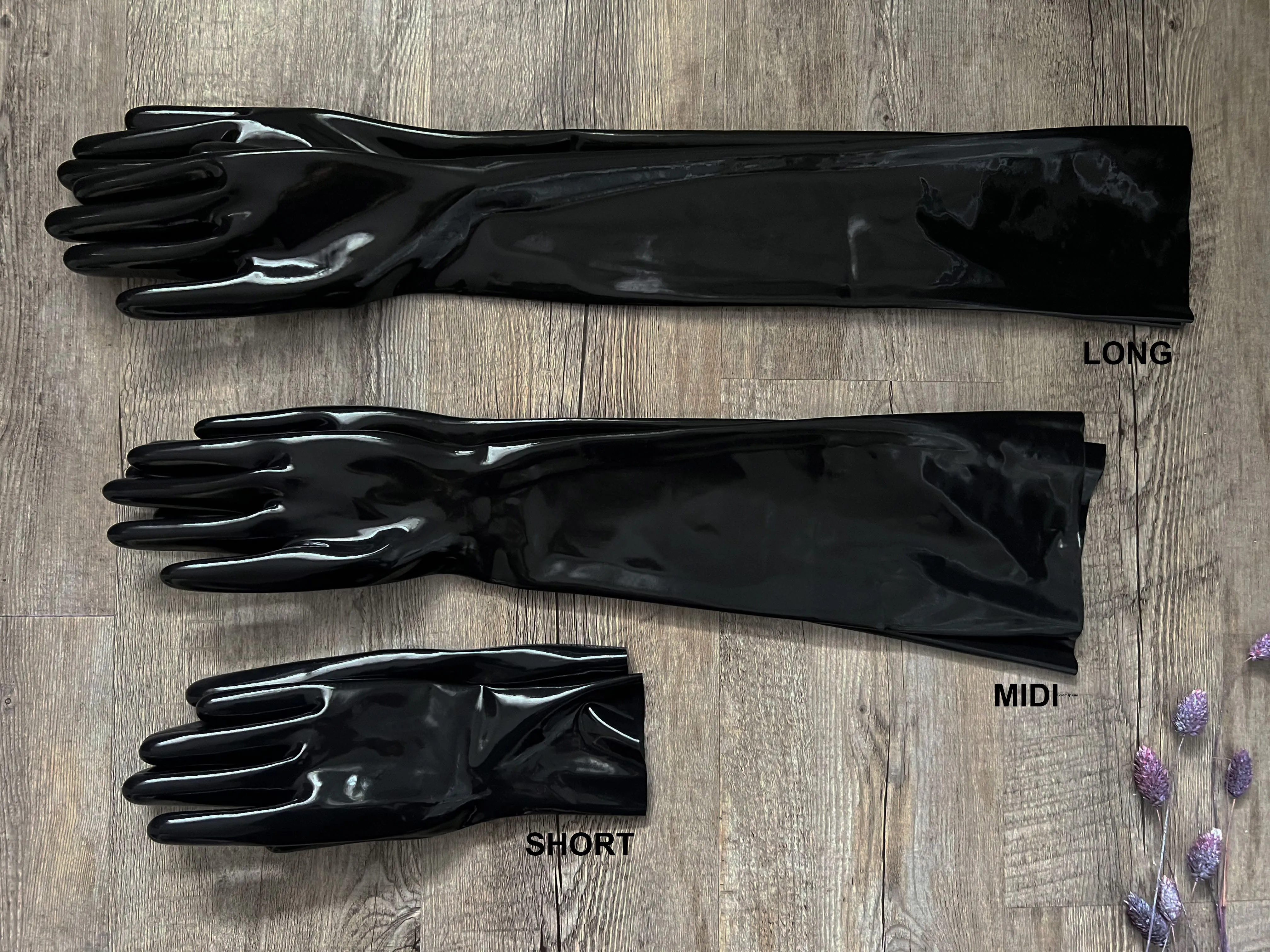 Classic Latex Gloves - Midi