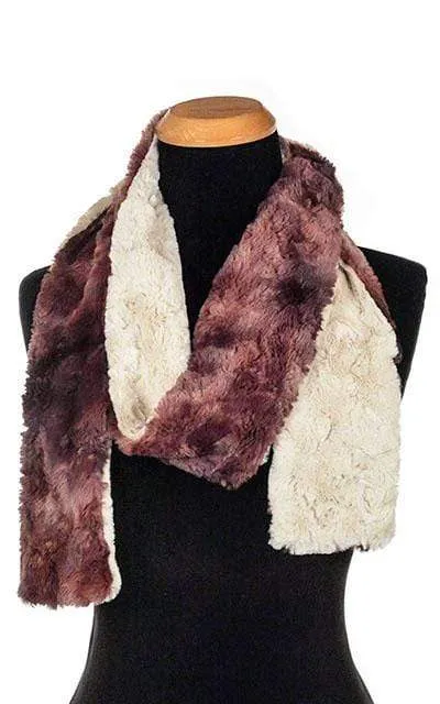 Classic Scarf - Two-Tone, Luxury Faux Fur in Highland Thistle (Limited Availability)