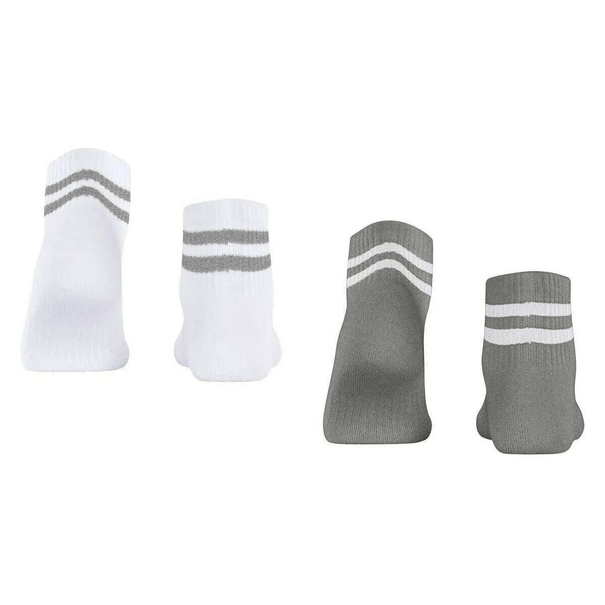 Esprit Active Tennis 2-Pack Sneaker Socks - Grey/White