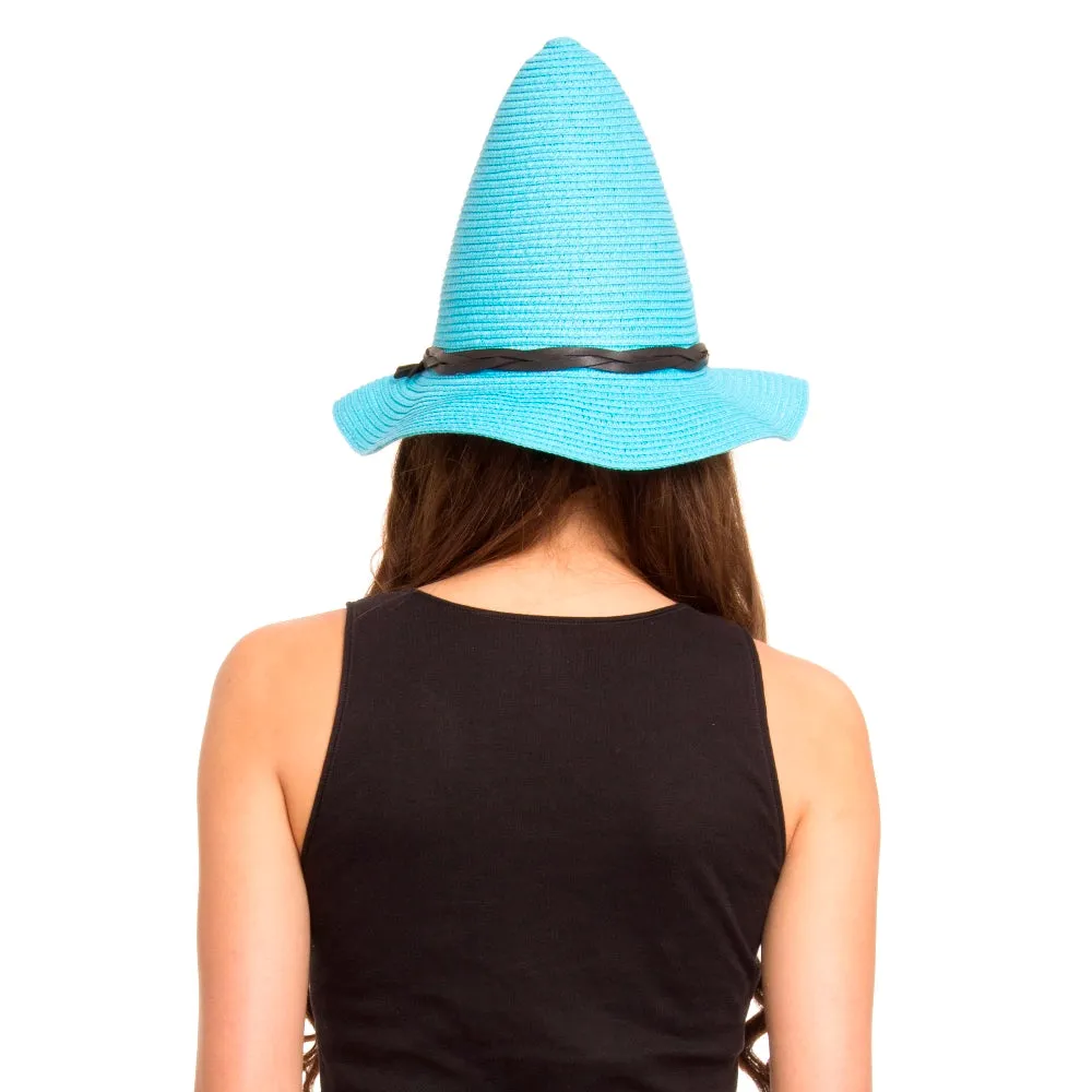 FabSeasons Blue Solid Fancy Hat