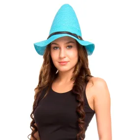 FabSeasons Blue Solid Fancy Hat