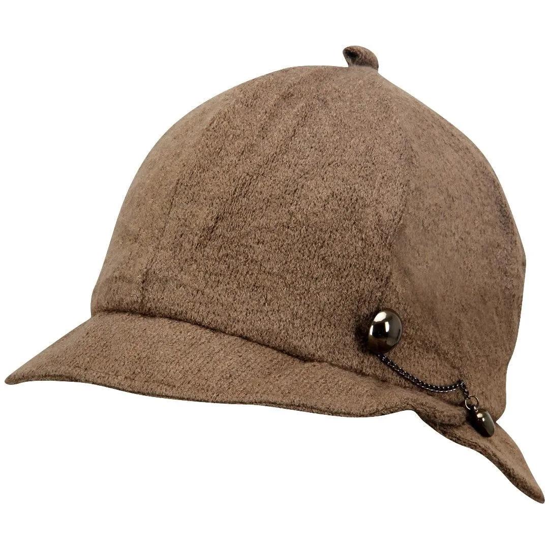 FabSeasons Simple Light Brown Fancy Cloche