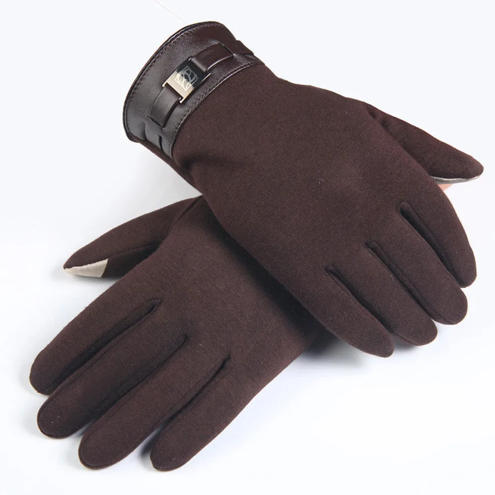 Fashion New Winter Warm Men's Gloves/Mitten ipad/iphone Touch Gloves Plus Velvet Drive Gloves