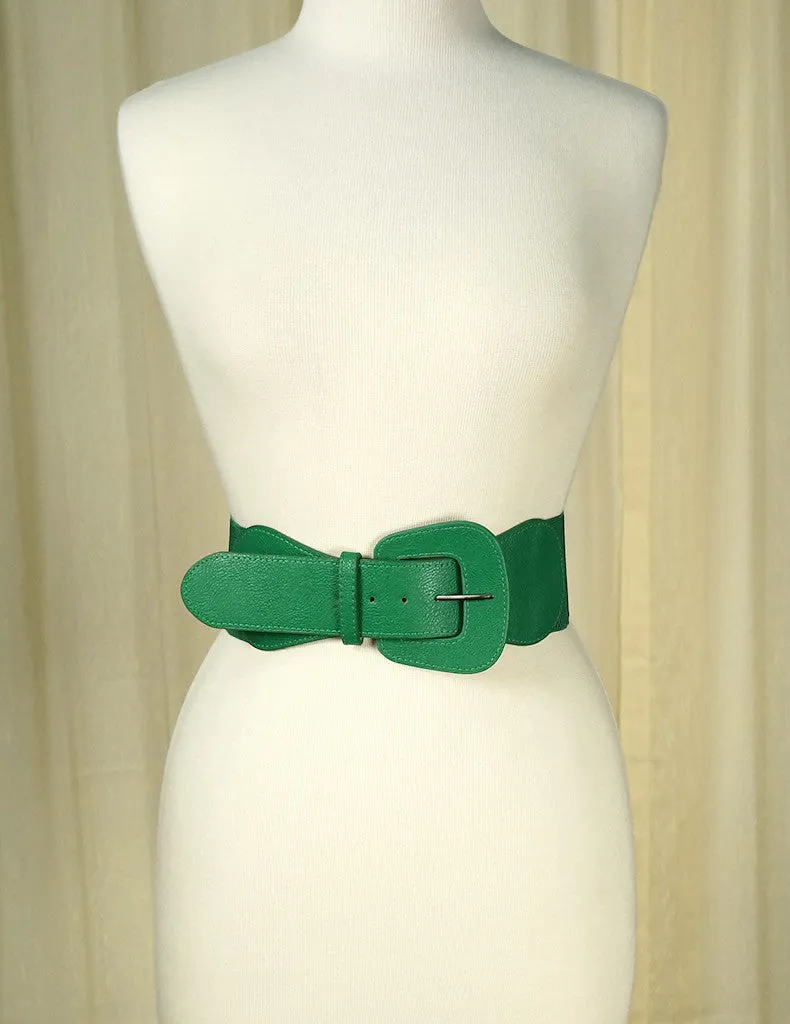 Green Pinup Cinch Belt