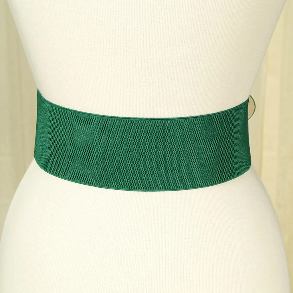 Green Pinup Cinch Belt