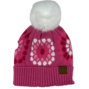 Hat-7396 C.C Beanie-Hot Pink