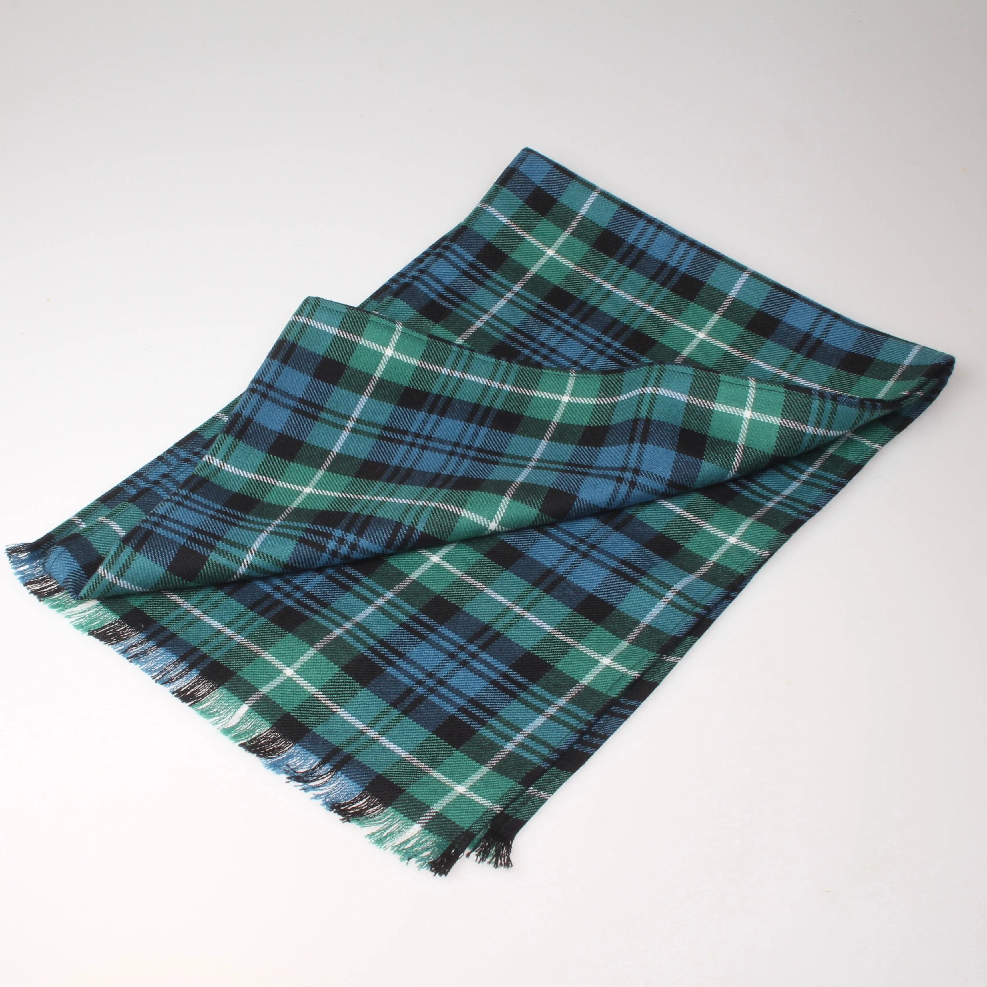 Luxury Lightweight Scarf in Lamont Ancient Tartan