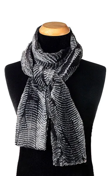 Men's Classic Scarf - Luxury Faux Fur in Nightshade (Sold Out!)