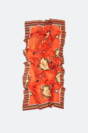 Printed Sarong Scarf By Surkana