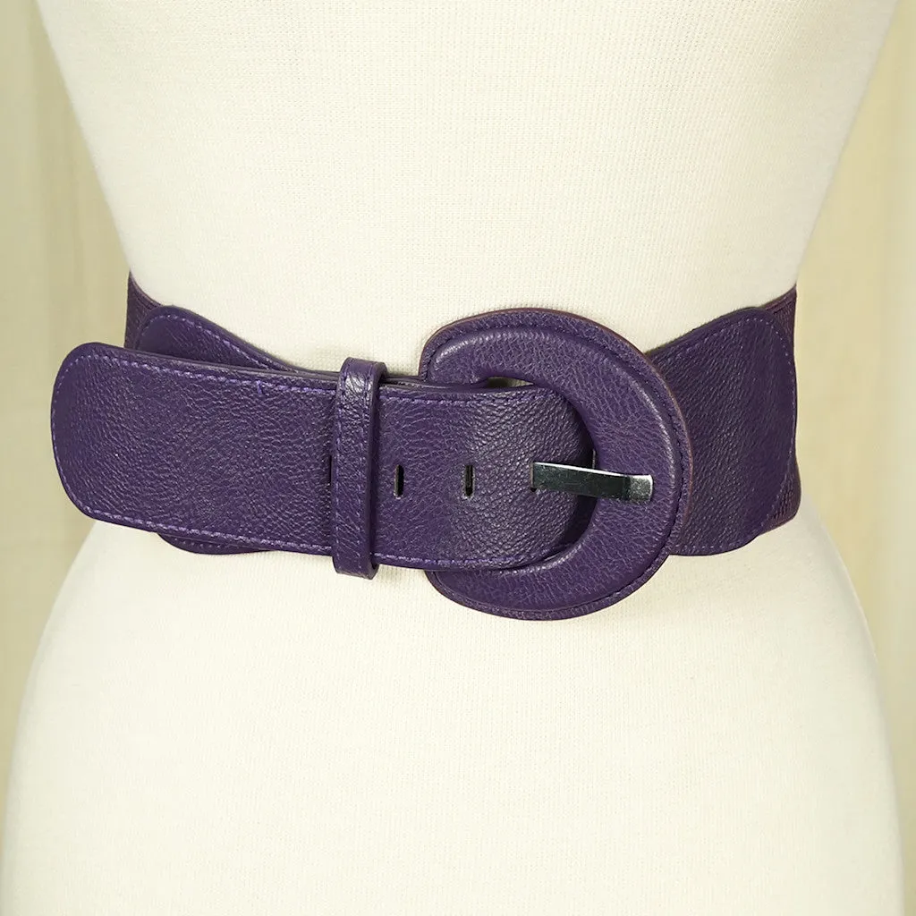 Purple Cinch Belt