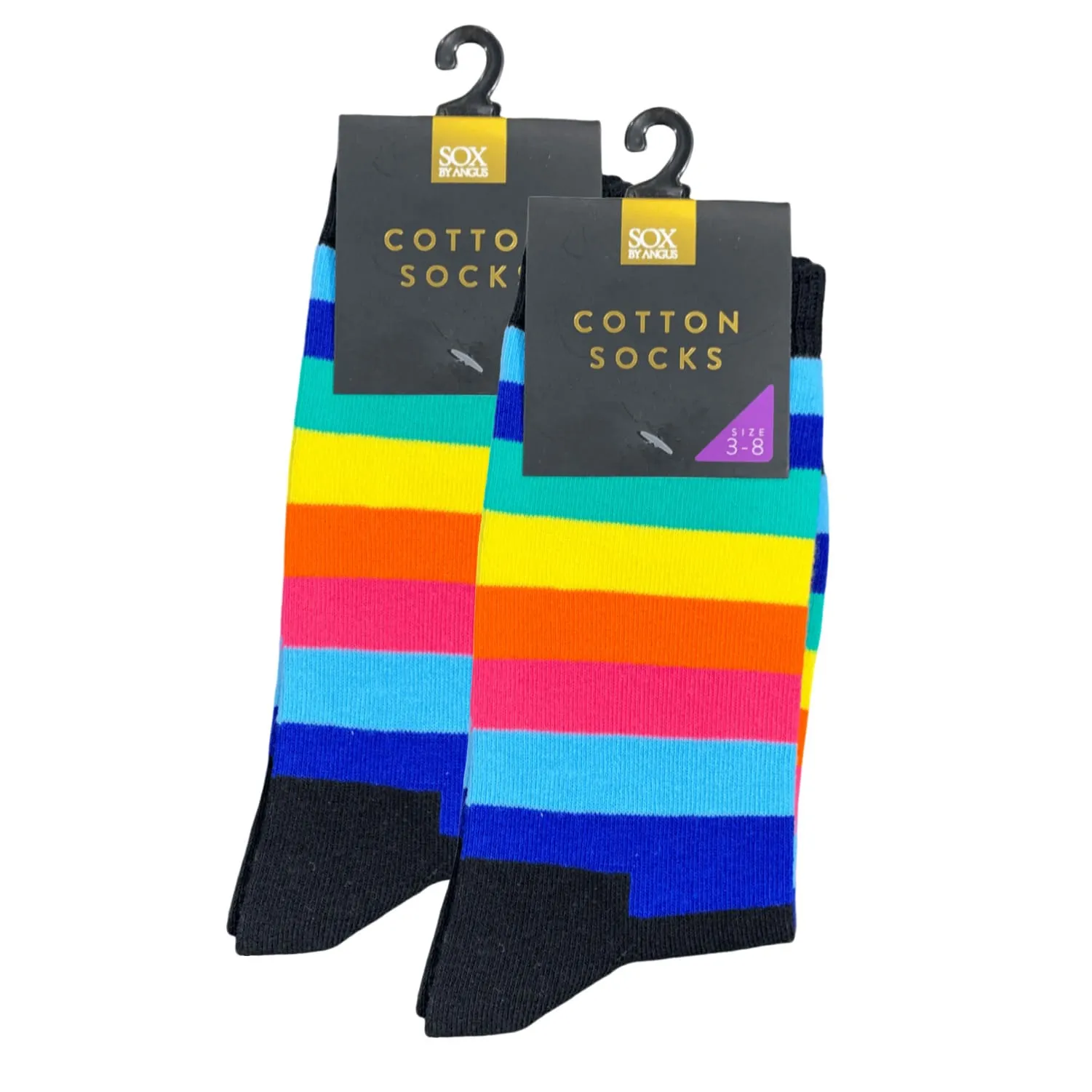 Rainbow Stripes Socks