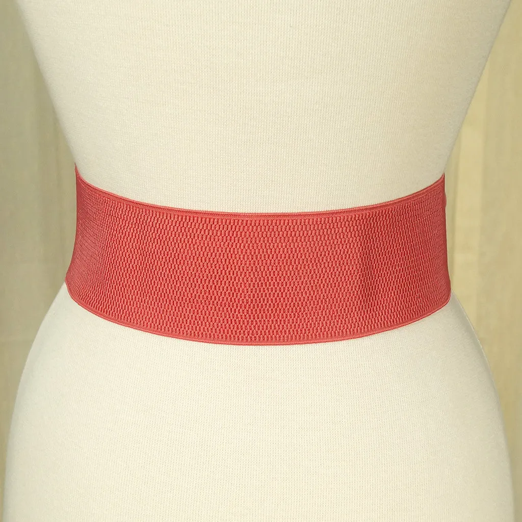 Rose Pink Pinup Cinch Belt