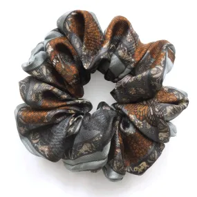 Sabina Savage  "The Tiger Trap" Silk Scrunchie