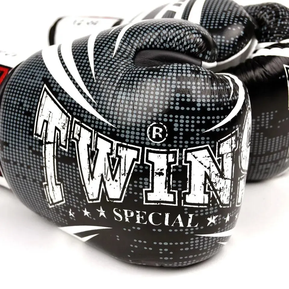 Twins Black-White Boxing Gloves